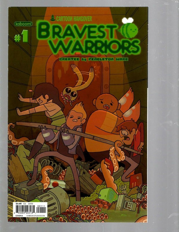 12 Comics Bravest Warriors #1 2 Adventure Time 13 14 15 16 + ANN 1 and more J446