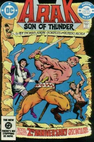 Arak Son of Thunder 24 VF Stock photo Comic Books Bronze