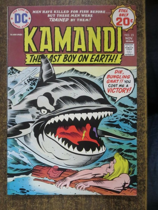 KAMANDI 23 VG November 1974 DC Kirby COMICS BOOK