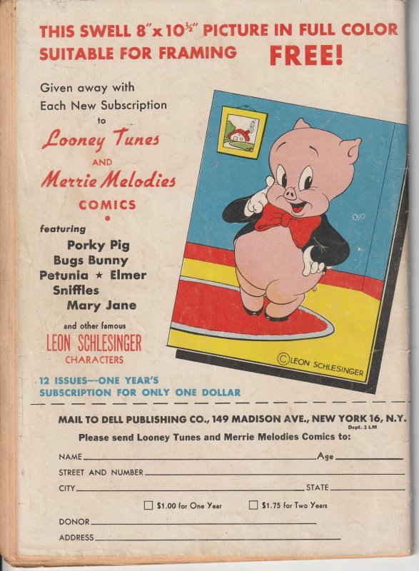 Looney Tunes and Merrie Melodies Comics #29 (1944)
