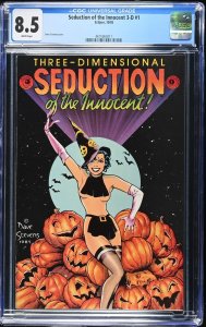 (1985) SEDUCTION OF THE INNOCENT 3-D #1 Dave Stevens Cover! CGC 8.5 WP!