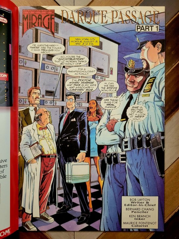 Second Life of Doctor Mirage #1 (Valiant 1993) Bob Layton First Issue + Poster