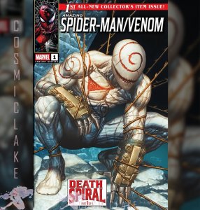 AMAZING SPIDERMAN VENOM DEATH SPIRAL #1 SUAYAN MEGACON VARIANT PRESALE 4/3☪