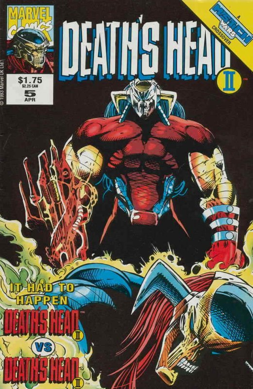 Death's Head II (Vol. 2) #5 VF/NM; Marvel UK | save on shipping - details inside