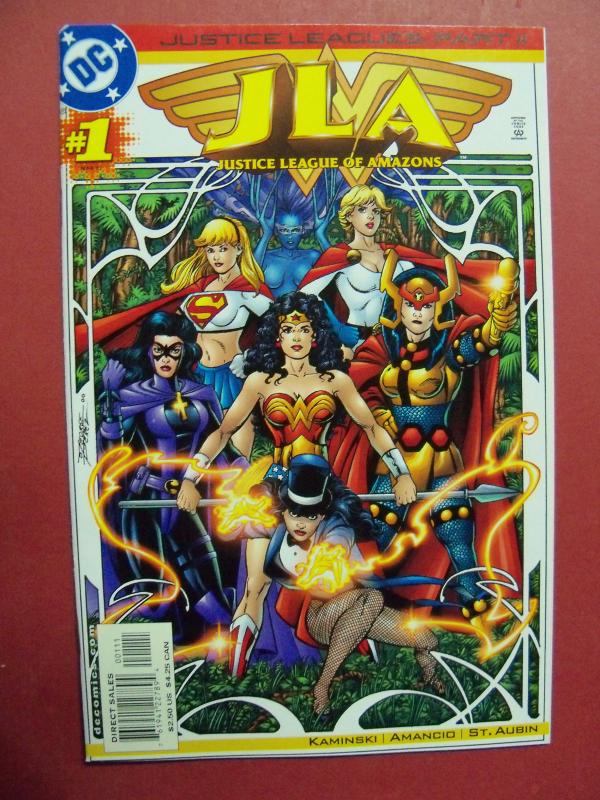 JUSTICE LEAGUE, JUSTICE LEAGUE OF AMAZONS #1  VF/NM OR BETTER DC COMICS