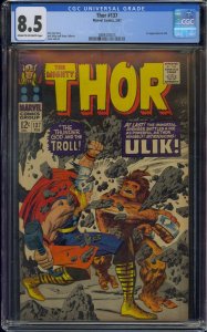 THOR #137 CGC 8.5 1ST ULIK