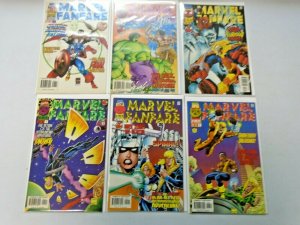 Marvel Fanfare (2nd Series) Set #1-6 8.0 VF (1996)