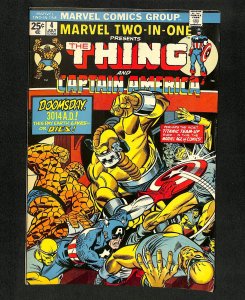 Marvel Two-In-One #4 Thing Captain America!