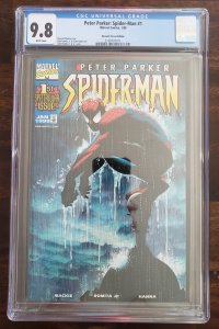 Peter Parker Spider-Man 1 CGC 9.8 Dynamic Forces Cover limited to 12,000 copies