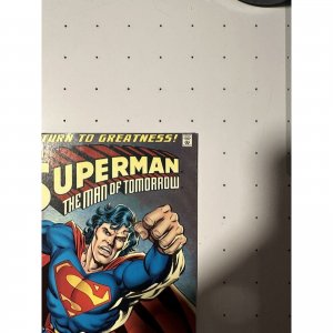 DC Comics Superman: The Man of Tomorrow #1 - NM - 1st Issue! Man of Steel