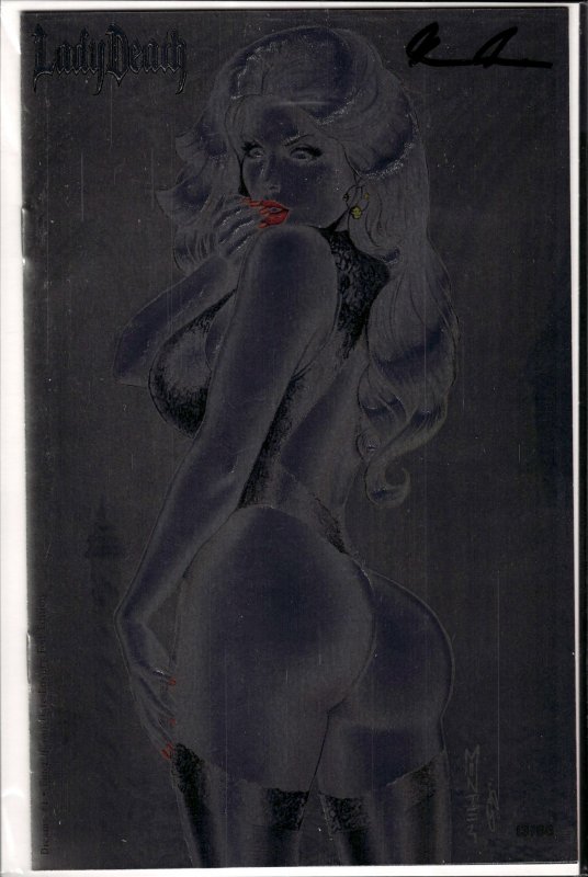 Lady Death: Dreams #1 Signed by Pulido with COA! 13/66