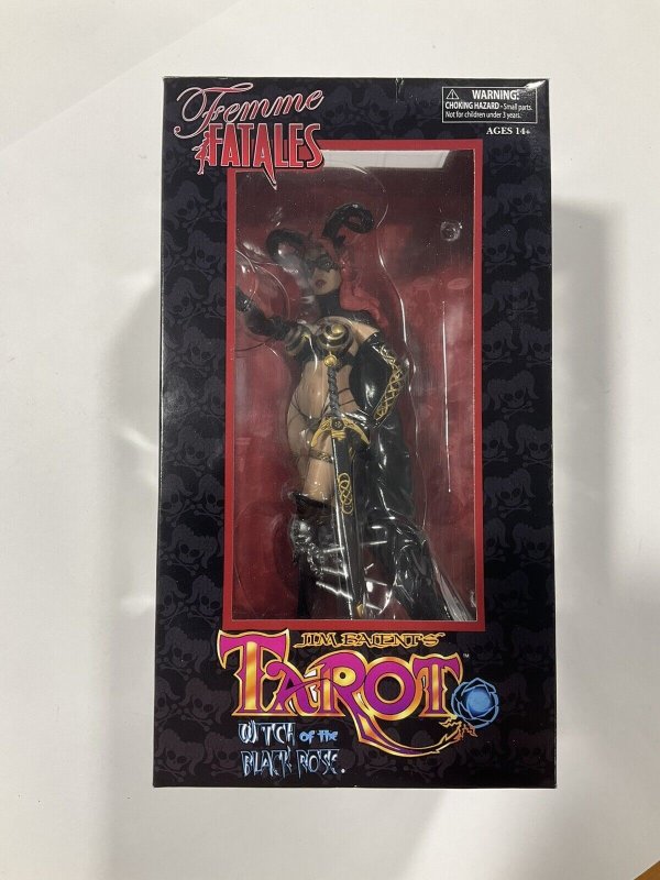 Jim Balent’s Tarot Witch Of The Rose Statue Box Sealed Femme Fatales HTF Diamond 