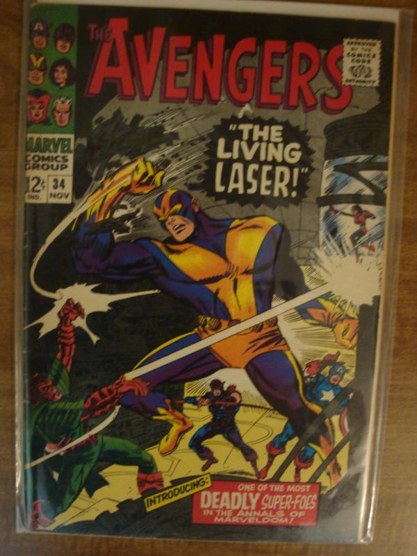 Marvel Comics The Avengers #34 FN 1st Bill Foster (Black Goliath)