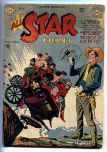 All Star Comics #47 1949 Billy the Kid cover. Flash. Green Lantern. Wonder Wo...