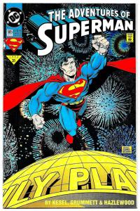 Adventures of Superman #505 Foil Prism Cvr (DC, 1993) FN/VF