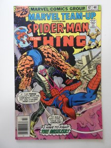 Marvel Team-Up #47 FN- Condition! 1/2 in tear back cover