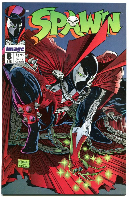 SPAWN #8, NM+, Todd McFarlane, Alan Moore, more Image in store