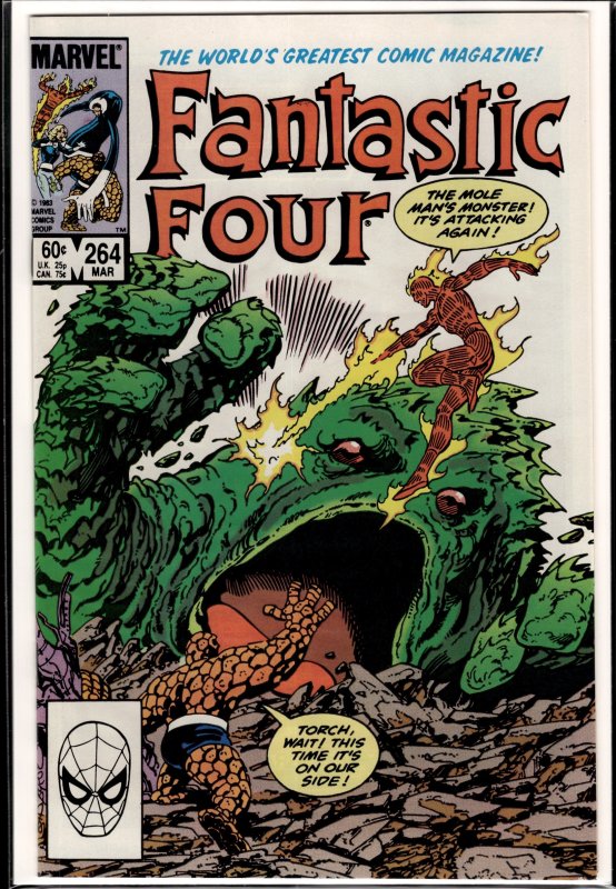 Fantastic Four #264 Direct Edition (1984) Fantastic Four
