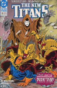 New Titans, The #73 VF/NM ; DC | Marv Wolfman Phantasm