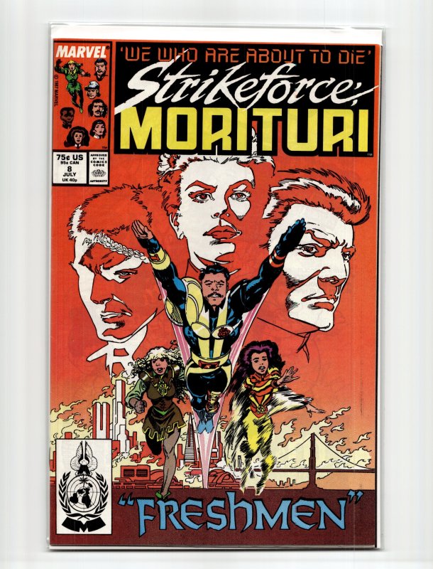 Strikeforce: Morituri #8 (1987) Strikeforce: Morituri