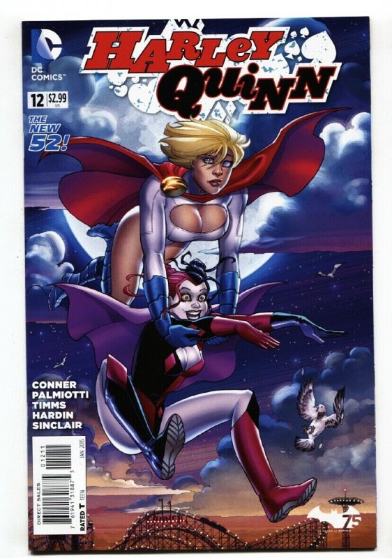 HARLEY QUINN #12 2014 POWER GIRL DC New 52-Suicide Squad-NM-