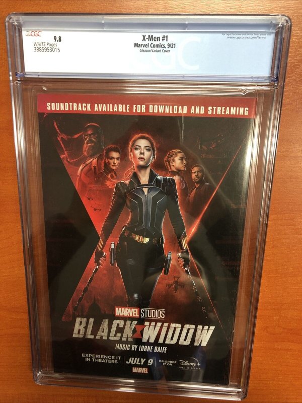 X-Men #1 (CGC 9.8) Gleason Variant Cover Census 15!