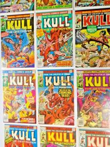 Kull the Conqueror (1st Series) 18 Different From:#3-29, Average 7.0 (1972-1978)