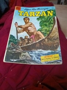 Edgar Rice Burroughs Tarzan #72 September 1955 Dell Comic Russ Manning