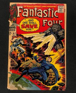 Fantastic Four #62 1st Blastaar!