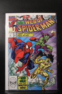 Web of Spider-Man #66 Direct Edition (1990)
