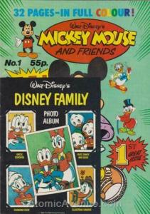 Mickey Mouse and Friends (London Editions) #1 VF; London Editions | save on ship