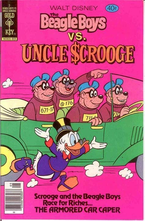 BEAGLE BOYS VS UNCLE SCROOGE 3 VF-NM  May 1979 COMICS BOOK