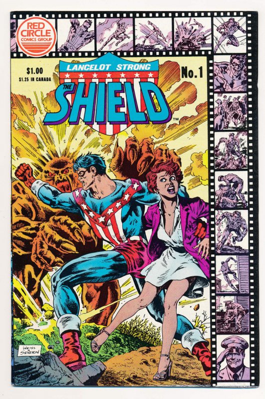 Lancelot Strong the Shield (1983) #1 FN+