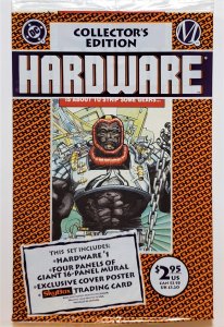 Hardware #1 Collectors Ed with card & poster (April 1993, DC Milestone) FN/VF