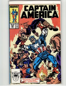 Captain America #335 (1987) Captain America [Key Issue]