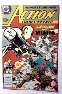 Action Weekly #604 1988 DC Wild Dog Superman Blackhawk Green Lantern Comic