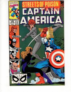 Captain America #376 Crossbones Bullseye DD Black Widow Kingpin