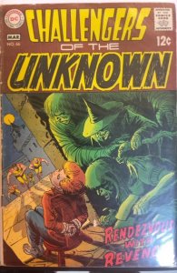 Challengers of the Unknown #66 (1969) VG-