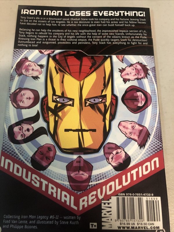 Iron Man Industrial Revolution (2011) Marvel TPB SC Van Lente