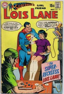 Superman's Girlfriend Lois Lane #101 ORIGINAL Vintage 1970 DC Comics