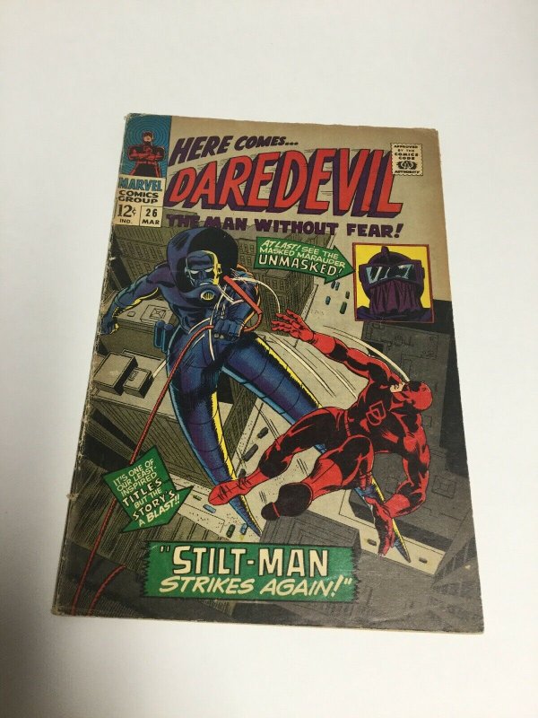 Daredevil 26 Vg/Fn Very Good/Fine 5.0 Marvel Comics Silver Age