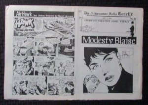 1972 May 1 MENOMONEE FALLS GAZETTE Comic Weekly #20 FN 6.0 Modesty Blaise Tarzan