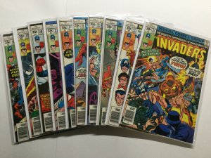 Invaders 1-41 Giant Size 1 King Size 1 Annual 1-4 Very Good-Fine 5.0 Marvel