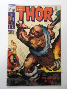 Thor #159 (1968) VG+ Condition