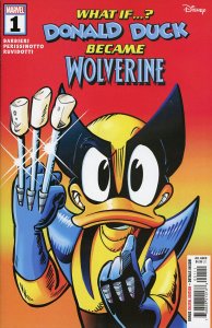 Marvel And Disney: What if? Donald Duck Became Wolverine #1 VF/NM ; Marvel