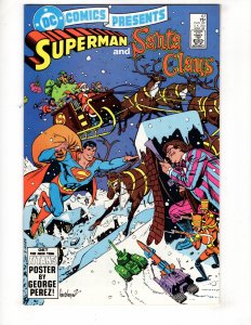DC Comics Presents #67 (1984) SANTA CLAUS Appearance !!!!!   / ID#034-A