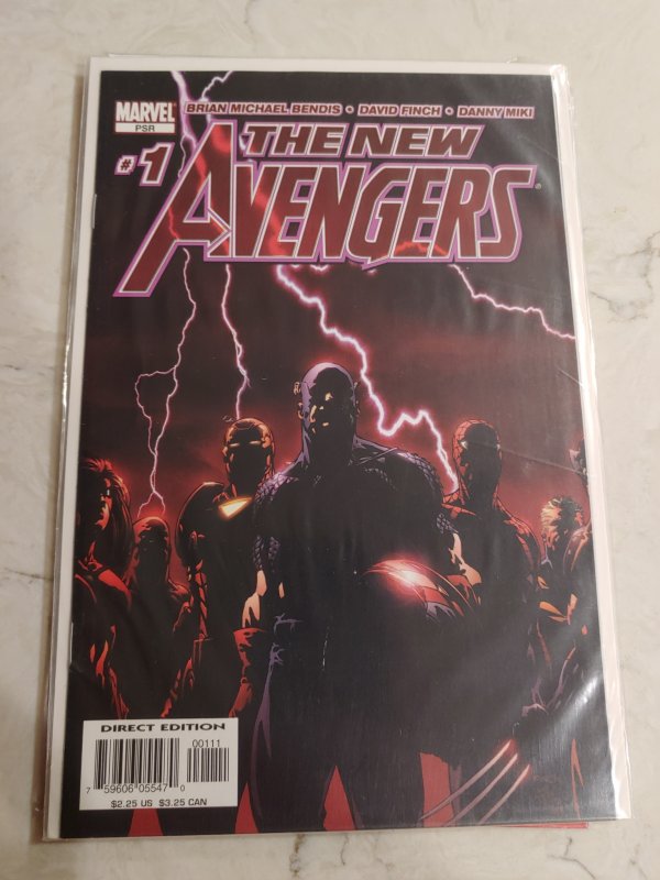 New Avengers #1 Newsstand Edition (2005)