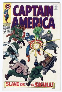 Captain America #104 (1968) VF