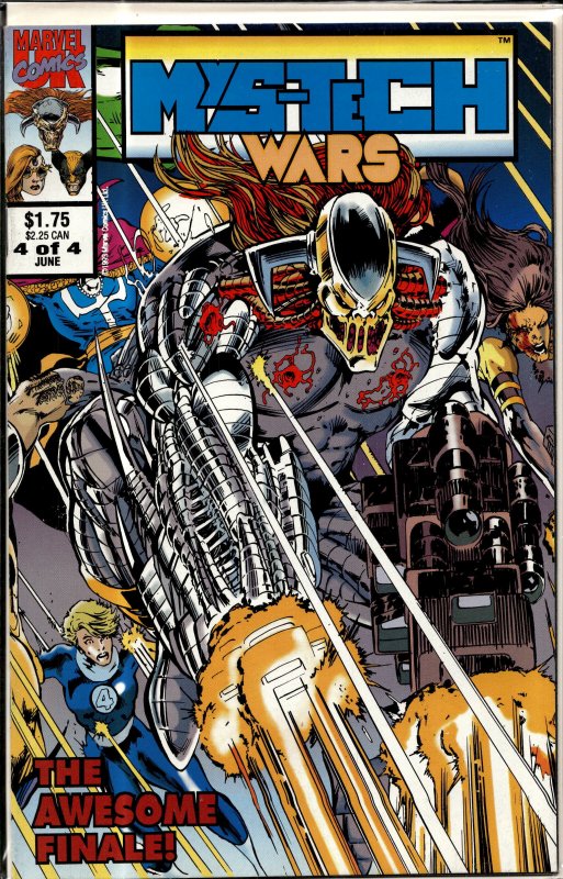 MyS-Tech Wars #4 (1993) Death's Head II