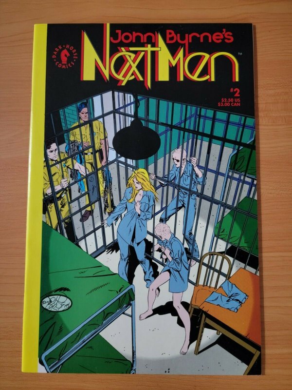 John Byrne's Next Men #2 ~ NEAR MINT NM ~ 1992 Dark Horse Comics